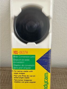Sony VCL-0637H Wide Conversion Lens - Black